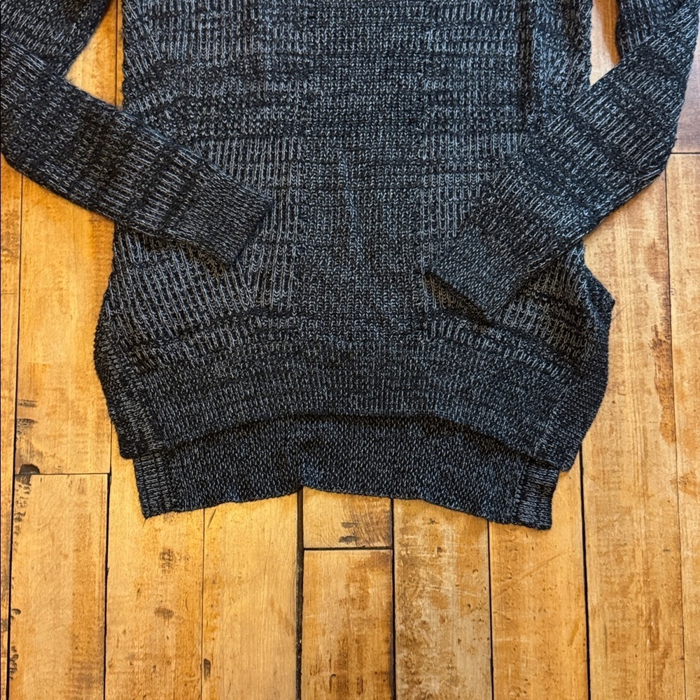 Mossimo Supply Crew Neck Sweater black knit Medium - Picture 4 of 6
